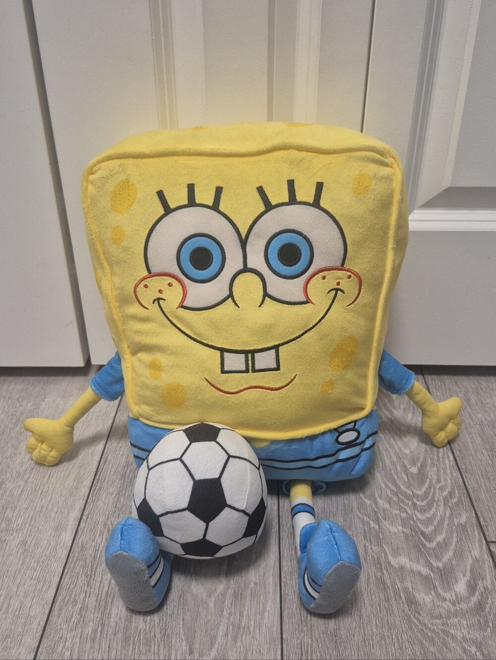 SpongeBob Soccer Cuddle Pillow Buddy 2026